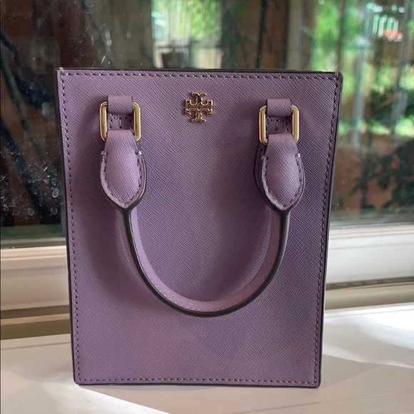 NWT Tory Burch Lavender Mini Bag - Picture 1 of 5